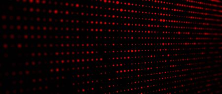 Corrupted code. Halftone texture. Cybernetic futuristic background. Big data visualization.3D