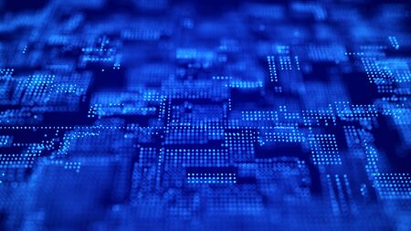Abstract digital background. Big data code matrix. 3dの写真素材