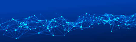 Large amount of data. Grid of internet technologies. Abstract background with cobwebs. 3d.