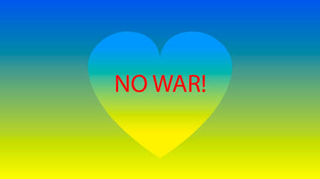 Blue-yellow Ukrainian background. Support of the Ukrainian people.のイラスト素材