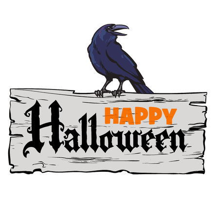 Happy Halloween design elements.のイラスト素材