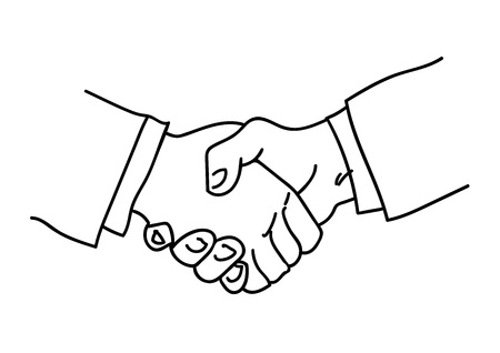 Handshakeのイラスト素材