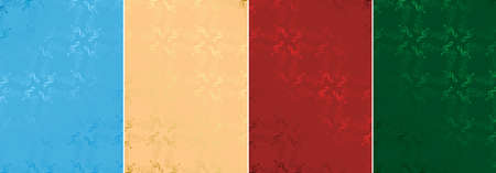 bright music backgrounds with musical patterns - vector set A4のイラスト素材