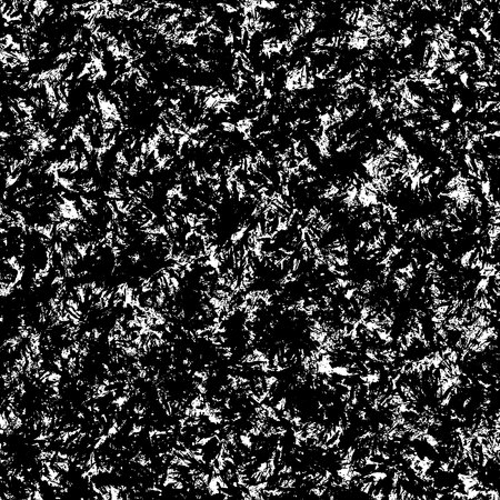 Seamless artistic abstract pattern. Hand drawn repeatable creative background. Paint stain grunge design from painted texture. Black and white drawing.のイラスト素材