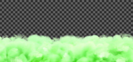 Green clouds background.のイラスト素材