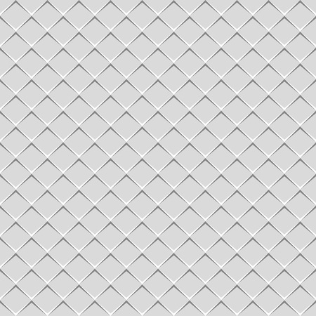 Abstract background, square gray tiles rhombuses. Seamless pattern, vector illustrationのイラスト素材