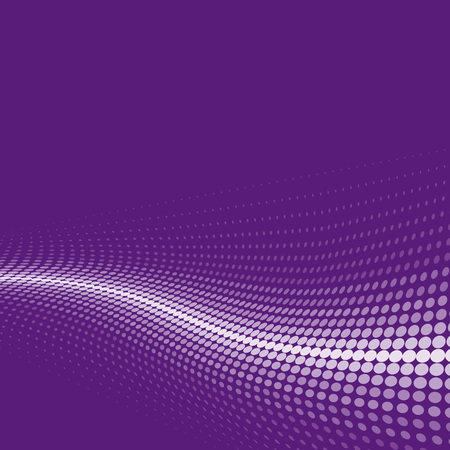 Abstract halftone background curved line, vector illustration, lilac, purple, pinkのイラスト素材