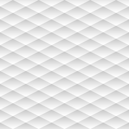 Neutral geometric background light gray rhombuses. Seamless pattern, vector illustrationのイラスト素材