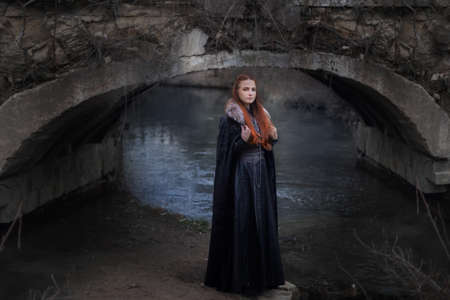 queen of the north.princess in the fantasy landの写真素材