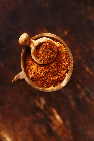 Ras el hanout is a spice mix from Morocco,  North Africa - a mixture of the best spicesの写真素材