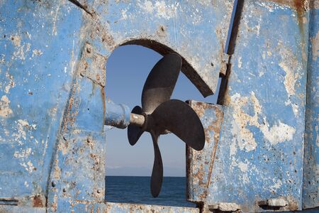 Screw the ship.の写真素材