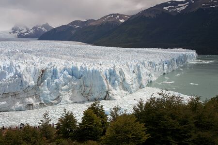 South America, Argentina, Pargue Nacional Los Glasiares, glacier Perito Morenoの写真素材