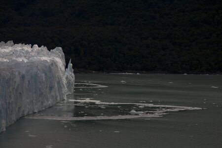 South America, Argentina, Pargue Nacional Los Glasiares, glacier Perito Morenoの写真素材