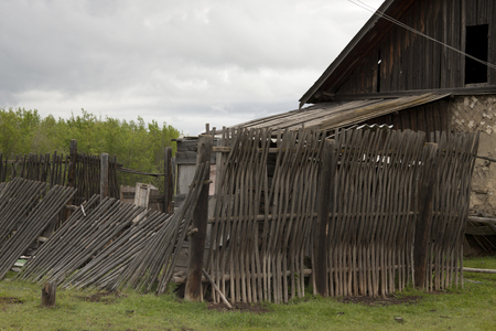 Yakutia, village Oymyakon, pole of Coldのeditorial素材