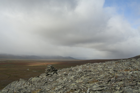 Polar Urals, Lake Estoto.の写真素材