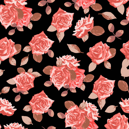 Endless texture for fabric print.のイラスト素材