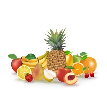 Collection of food for different uses.のイラスト素材