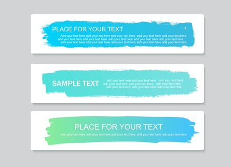 Vector quote oVector quote or text boxes collection. Hand drawn frames. Grunge brush strokes, textures.r text boxes collection. Hand drawn frames. Grunge brush strokes, textures.のイラスト素材