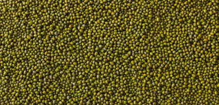Beans mung bean, background or texture, top viewの写真素材