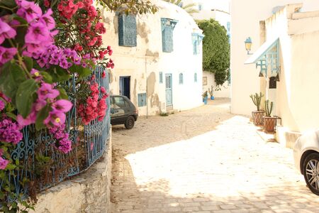 solar streetの写真素材