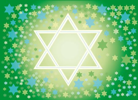 Abstract background from the stars of Davidの写真素材