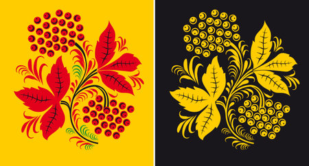 Ornament in style of Russian national tradition.の写真素材