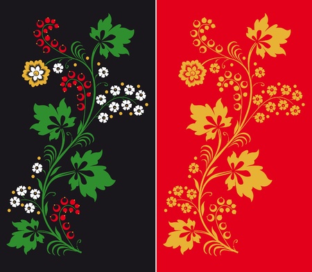 Ornament in style of Russian national tradition.の写真素材