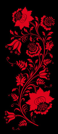 Ornament in style of Russian national tradition.の写真素材