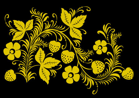 Ornament in style of Russian national tradition.の写真素材