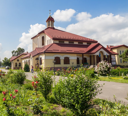 Mary Mother of the Church Parish. The Roman Catholic church and convent of the Capuchin brothers on Voznesenka. First, after the October Revolution, the Roman Catholic church, built in Kievのeditorial素材