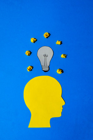 Creative Thinking and Idea Generation Conceptの写真素材