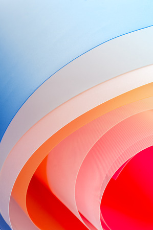 Art photography - background of multicolored twisted sheets.の写真素材