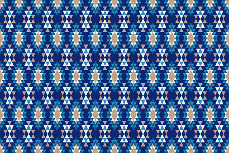 Seamless pattern in the native American style.