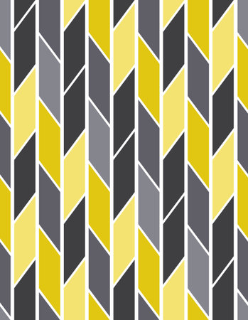 Chaotic seamless pattern of multicolored reticulate tetragons stripes. Stock illustration for web...