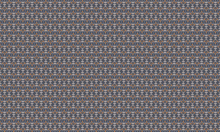 Seamless pattern with firs and flowers in scandinavian folk style.