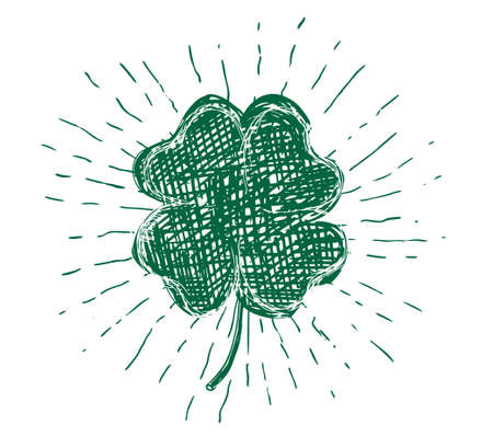 St. Patrick's Day set. Hand drawn illustrationsのイラスト素材