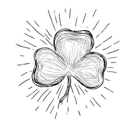 St. Patrick's Day set. Hand drawn illustrationsのイラスト素材