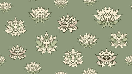 Green tea leaves. Hand drawn, vector.のイラスト素材