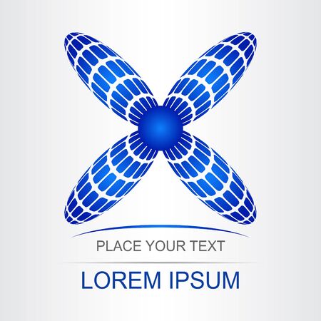 Abstract vector logo design template.のイラスト素材