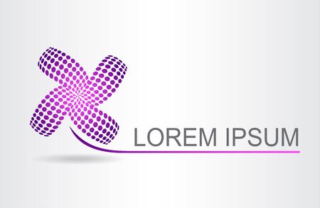 Abstract vector logo design template.のイラスト素材