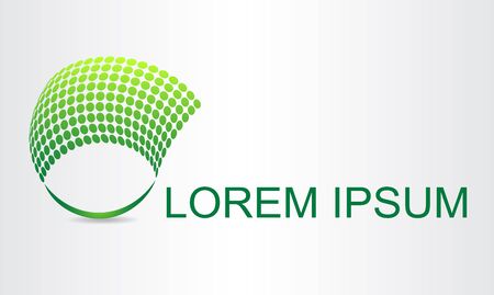 Abstract symbol. Template for logo.のイラスト素材