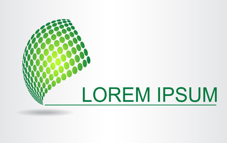 Abstract symbol. Template for logo.のイラスト素材