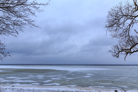 The coast of Baltic seaの写真素材