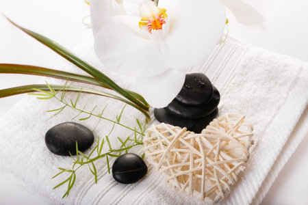 Wellness decoration, Spa concept in Valentines Day