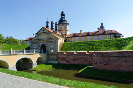 Nesvizh castle in Belarusのeditorial素材