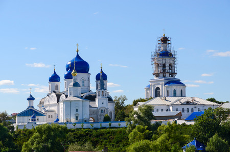 Summer view of the Holy Bogolyubovo Monastery, Vladimir region, Russiaの写真素材