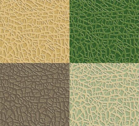 abstract nature seamless pattern, vector illustrationのイラスト素材