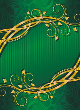 green backgroundのイラスト素材