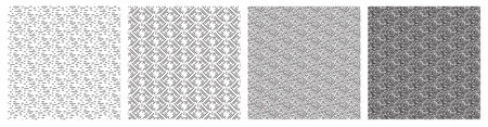 Line geometry seamless pattern. Diagonal abstract simple vector illustration