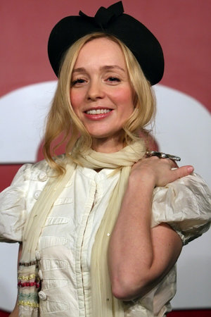 PARIS - APRIL 3: Swedish singer, composer, song writer Lisa Ekdahl poses after the performance at FNAC showcase upon release of her new album 'Give me that slow knowing smile' on April 3, 2009 in Paris, Franceのeditorial素材